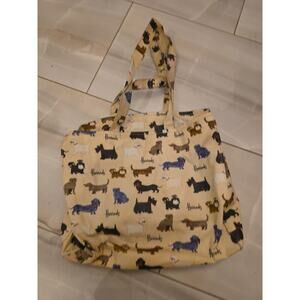 Harrods Iconic Dog Small Tote Bag